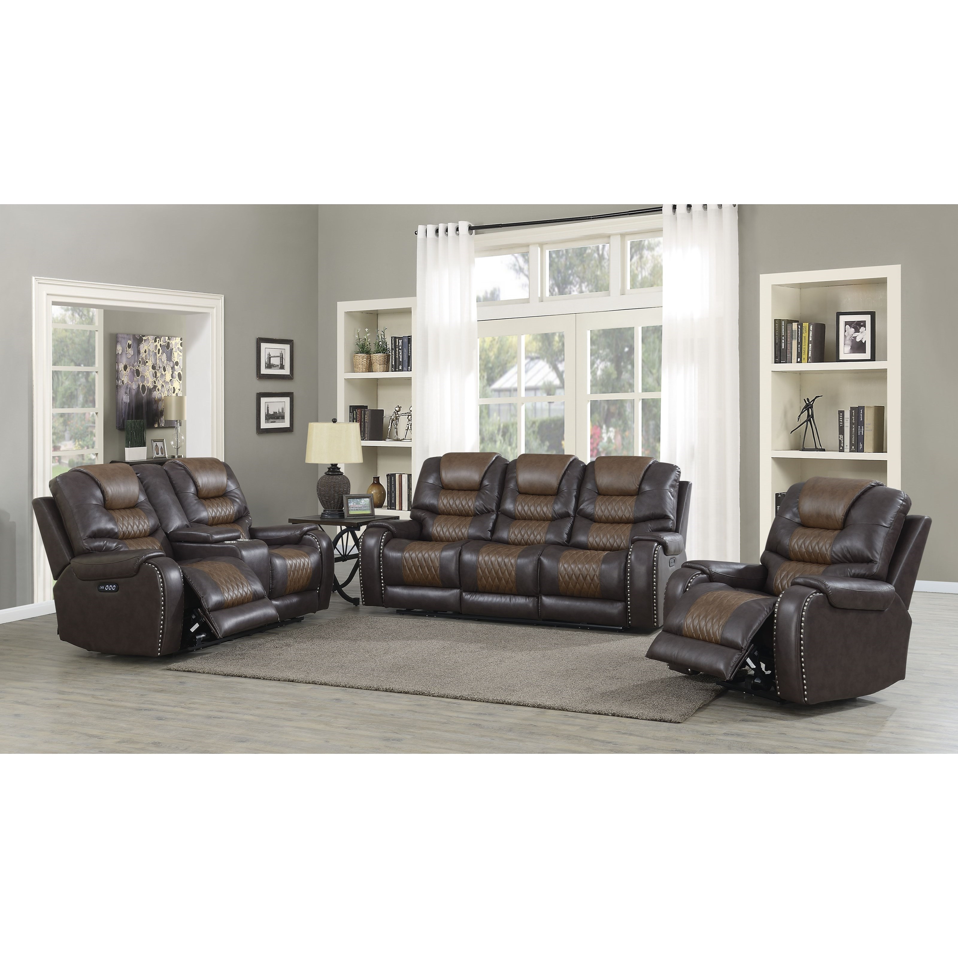 Steve Silver Park Avenue Power Reclining Living Room Group
