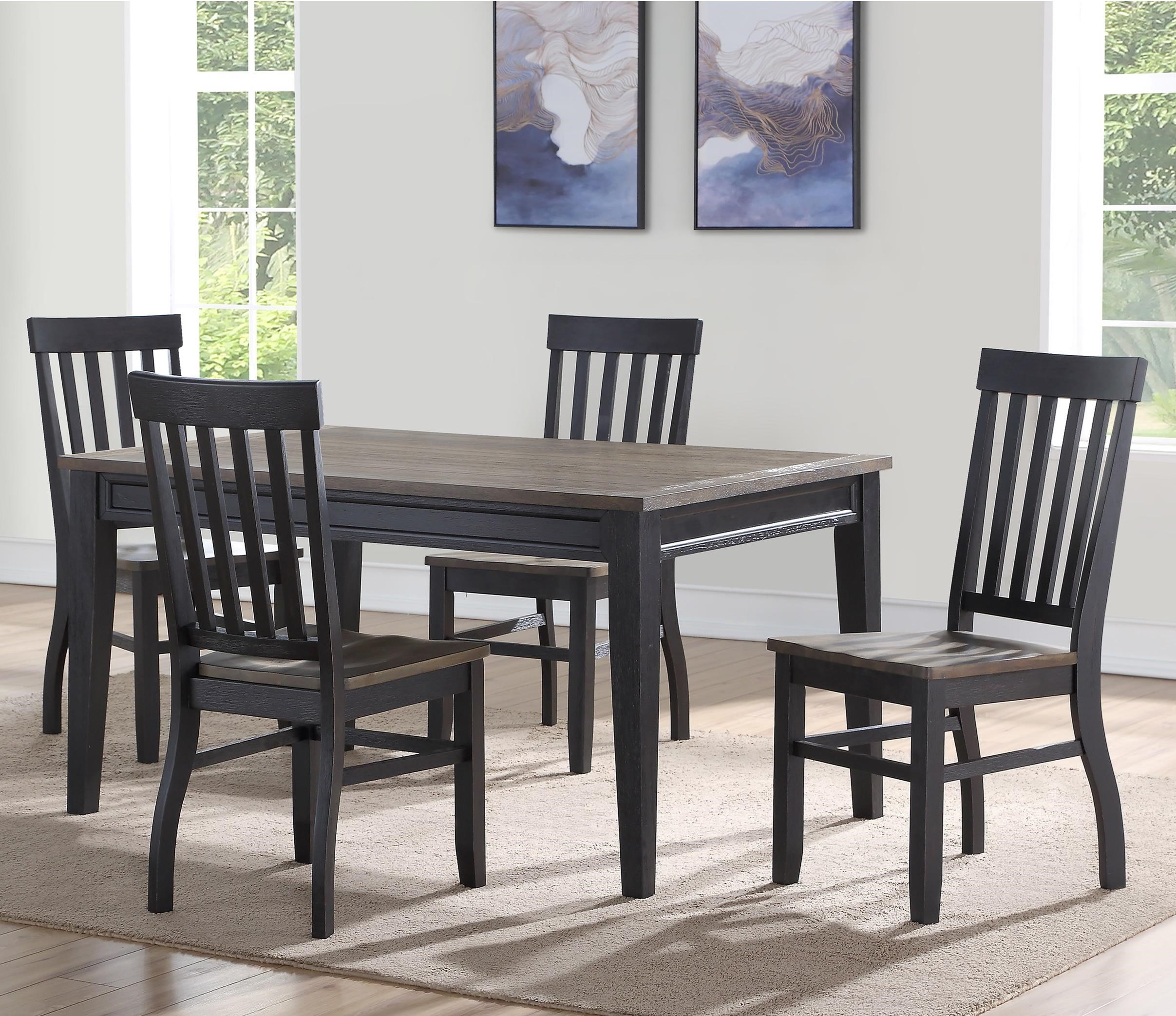 Vendor 3985 Raven Casual Five Piece Dining Set Becker Furniture