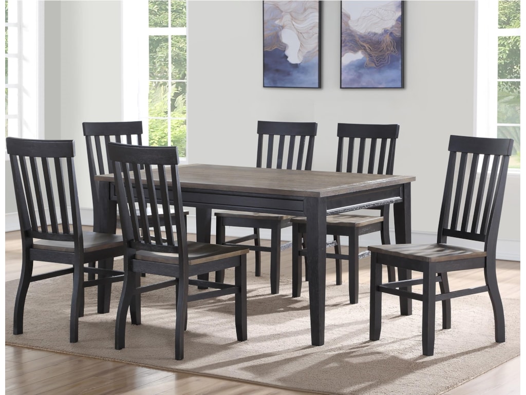 Steve Silver Raven Casual Seven Piece Dining Set Wayside Furniture Dining 7 Or More Piece Sets Steve Silver Raven Casual Seven Piece Dining Set Wayside Furniture Dining 7 Or More Piece Sets