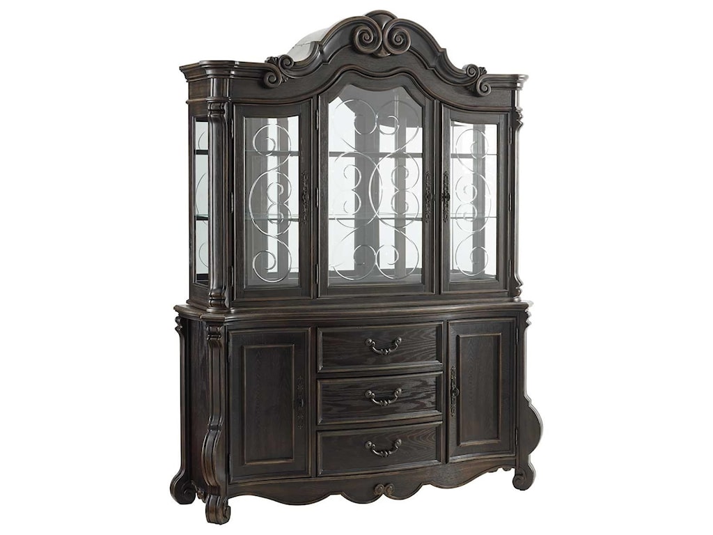 Steve Silver Rhapsody China Cabinet With Lighting Royal