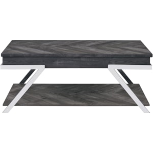 Steve Silver Roma Ro100c Contemporary Lift Top Cocktail Table Northeast Factory Direct Cocktail Coffee Tables