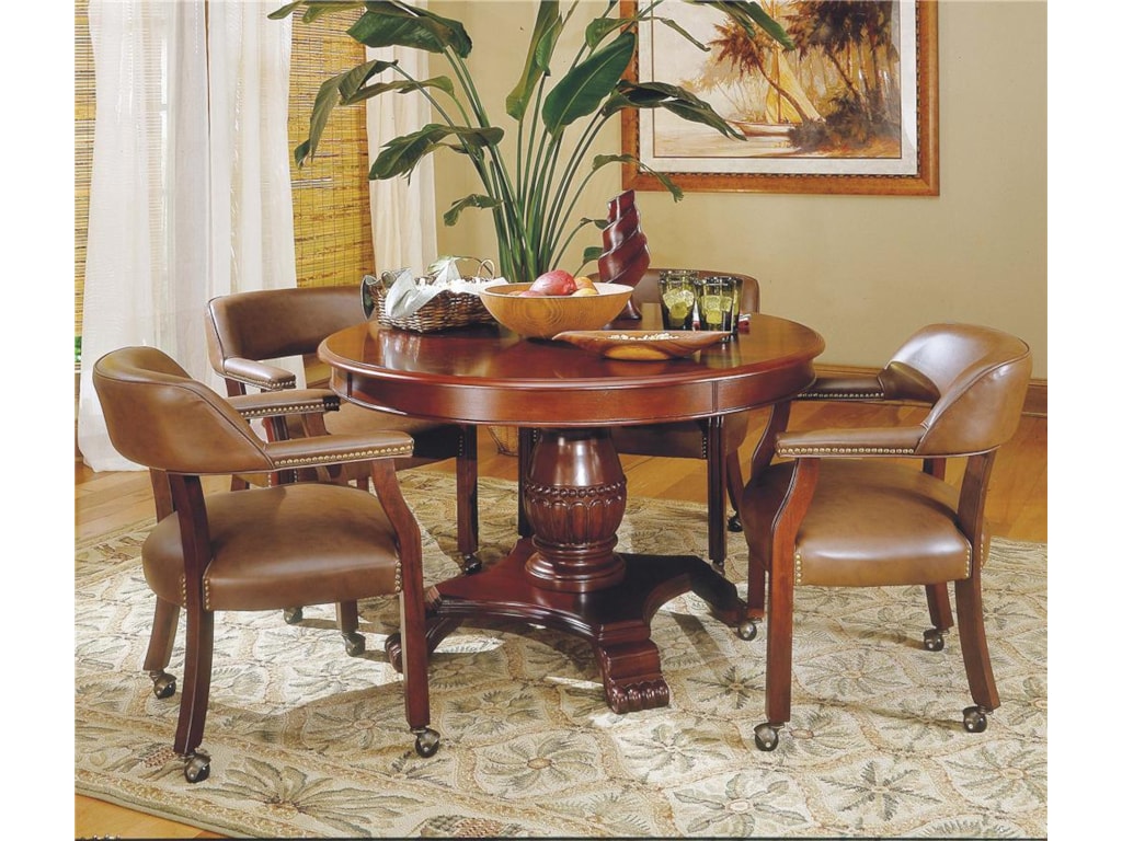 Tournament Tournament Game Table Top Feet And Pedestal Base Column By Vendor 3985 At Becker Furniture World