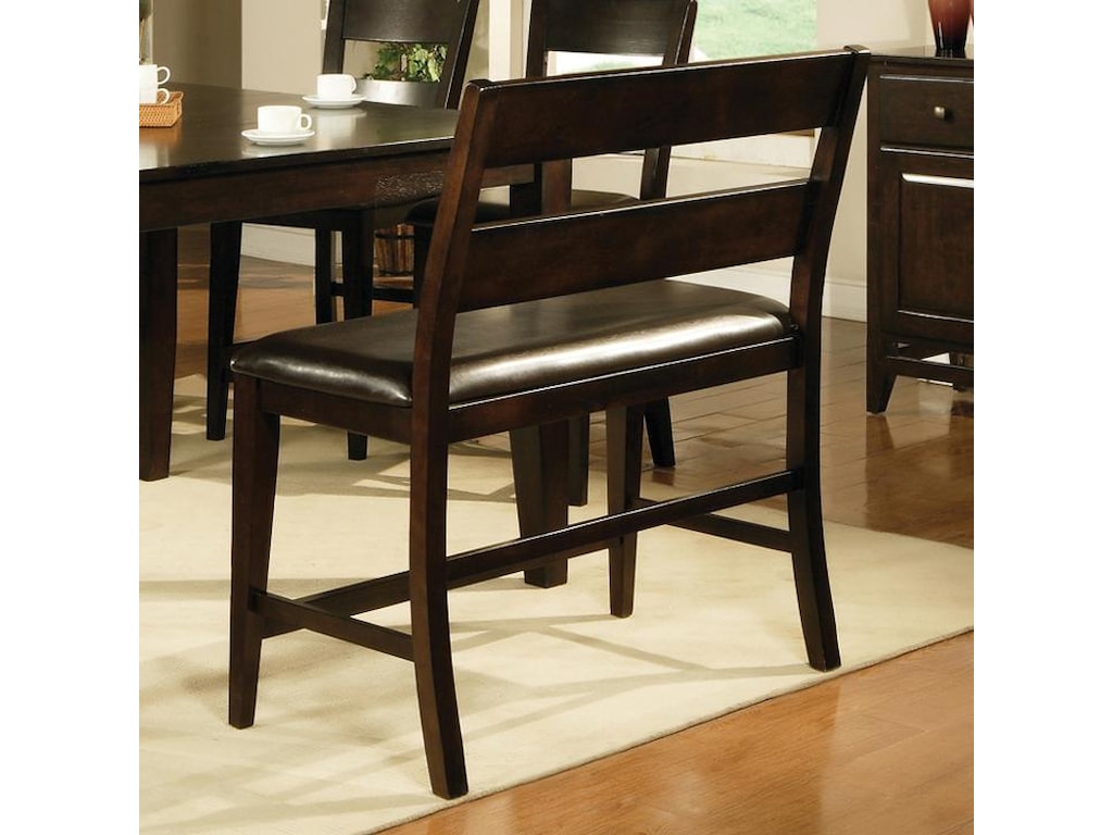 Steve Silver Victoria Victoria Counter Height Ladder Back Bench