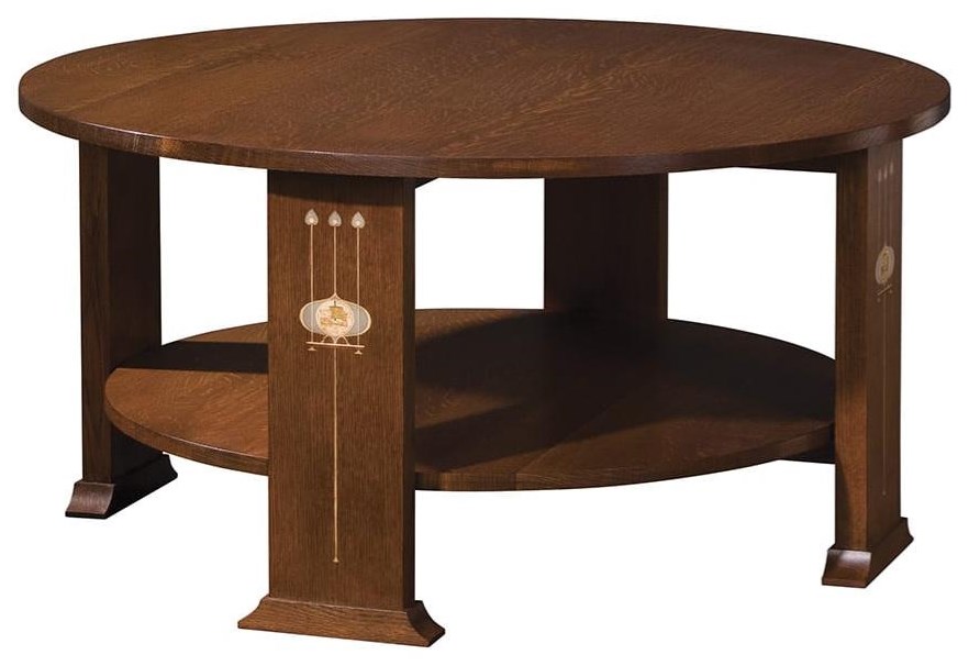 Stickley Harvey Ellis Harvey Ellis Round Cocktail Table