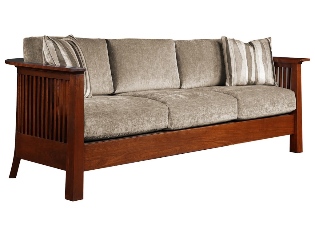 Stickley Oak Mission Clics Sofa Williams Kay Sofas Oak Mission Clics Sofa