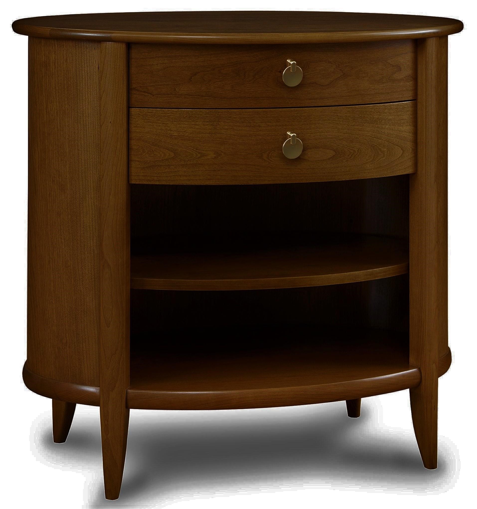 Stickley Martine Oval Nightstand
