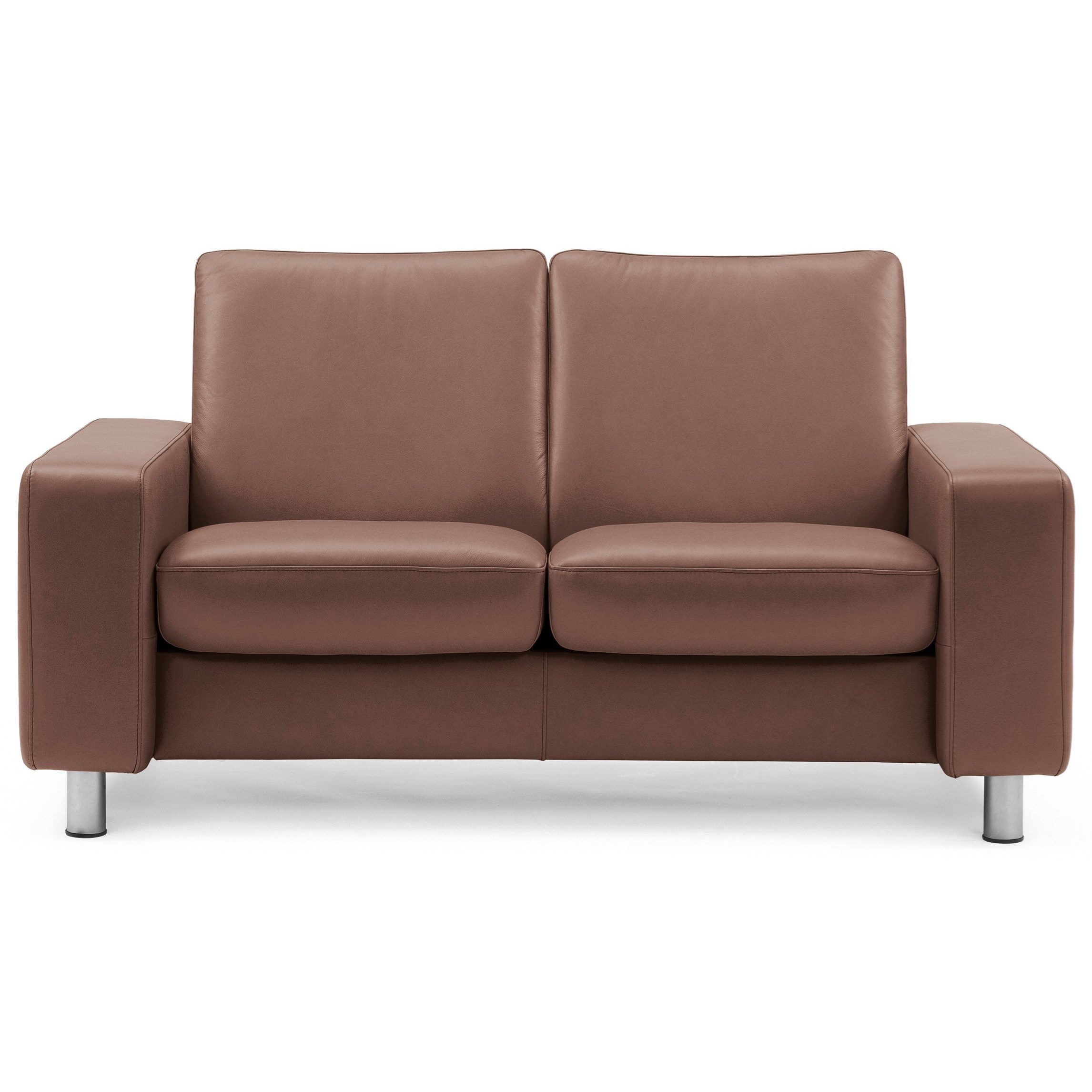 Stressless Arion 19 A20 1423020 Contemporary Low Back Reclining Loveseat Hudson S Furniture Reclining Loveseats