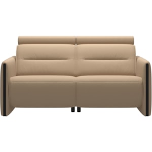 Stressless Emily Power 2 Seat Sofa With Wood Arms Gill Brothers