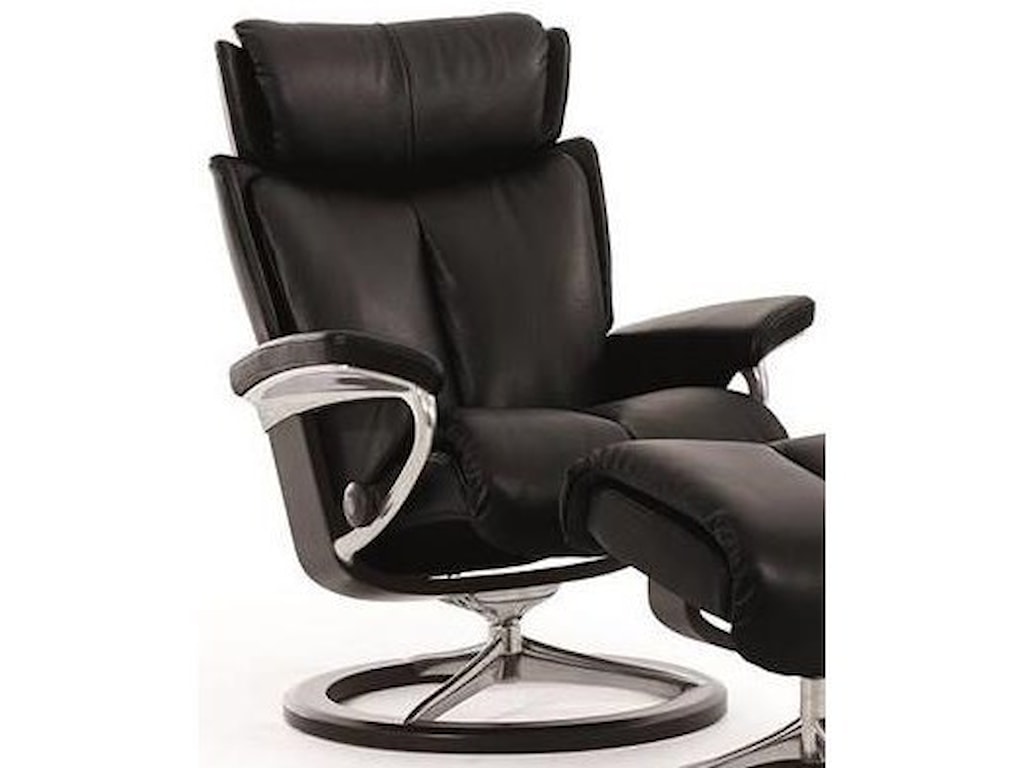 Stressless MagicMedium Reclining Chair with Signature Base