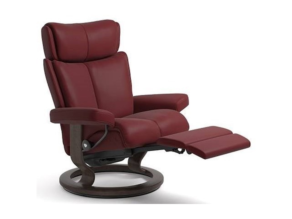 Stressless MagicMedium LegComfort Chair with Classic Base