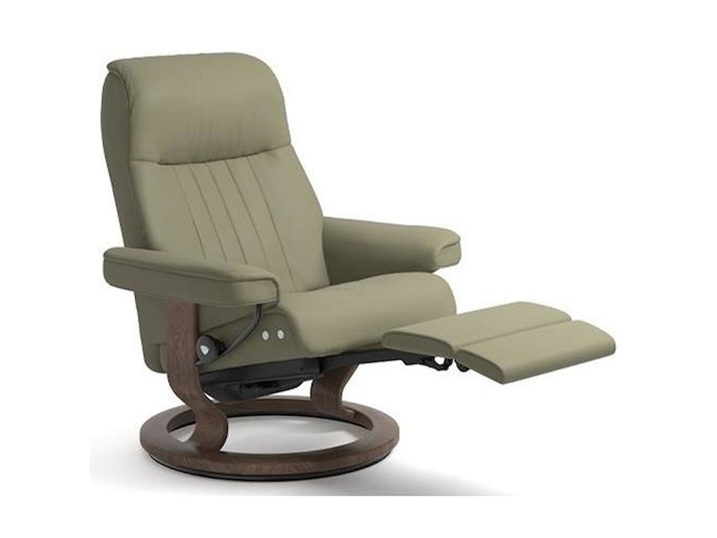 Stressless CrownMedium LegComfort Chair with Classic Base