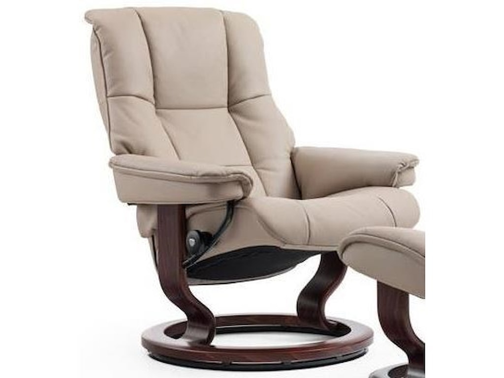 Stressless MayfairSmall Reclining Chair with Classic Base