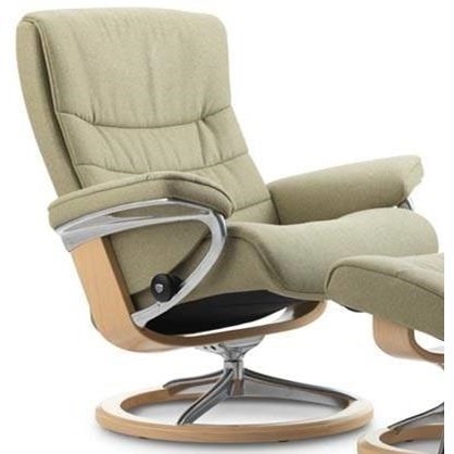 Stressless NordicSmall Reclining Chair with Signature Base