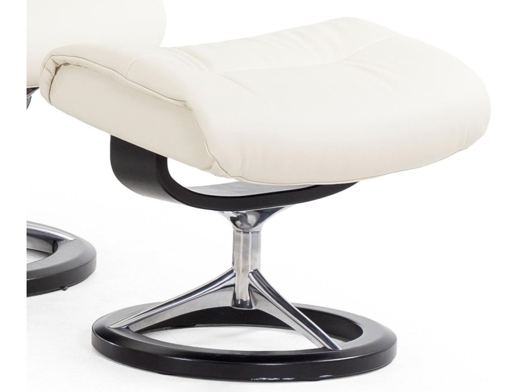 stressless sunrise 1237313 signature base ottoman hudson s