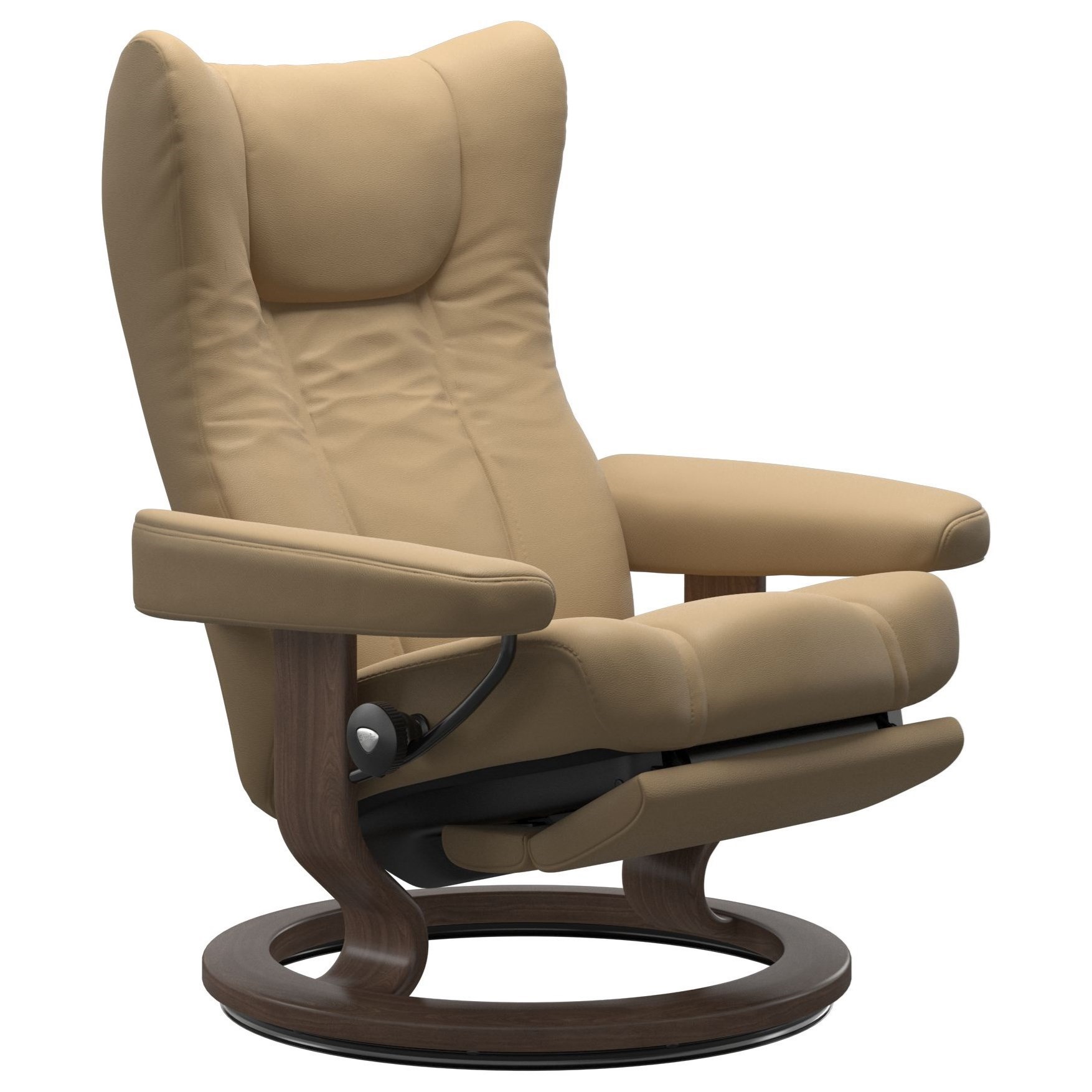 stressless wing ek210403 medium classic power recliner upper room home furnishings recliners