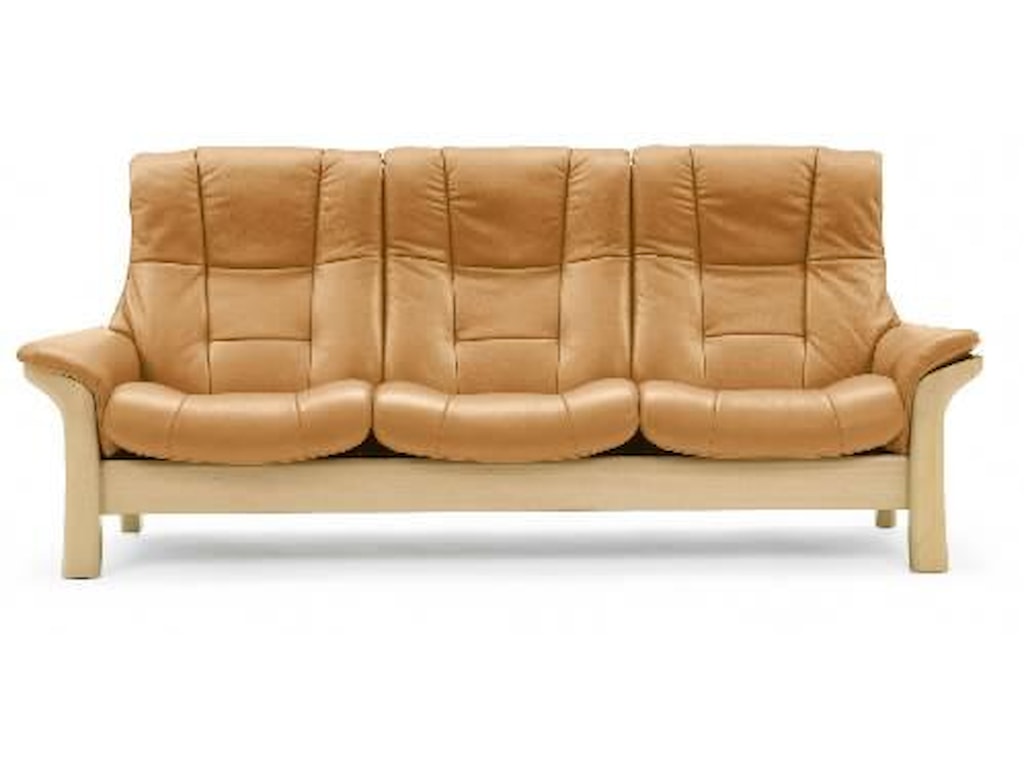 Buckingham High Back 3 Seater Reclining Sofa By Stressless At Dunk Bright Furniture