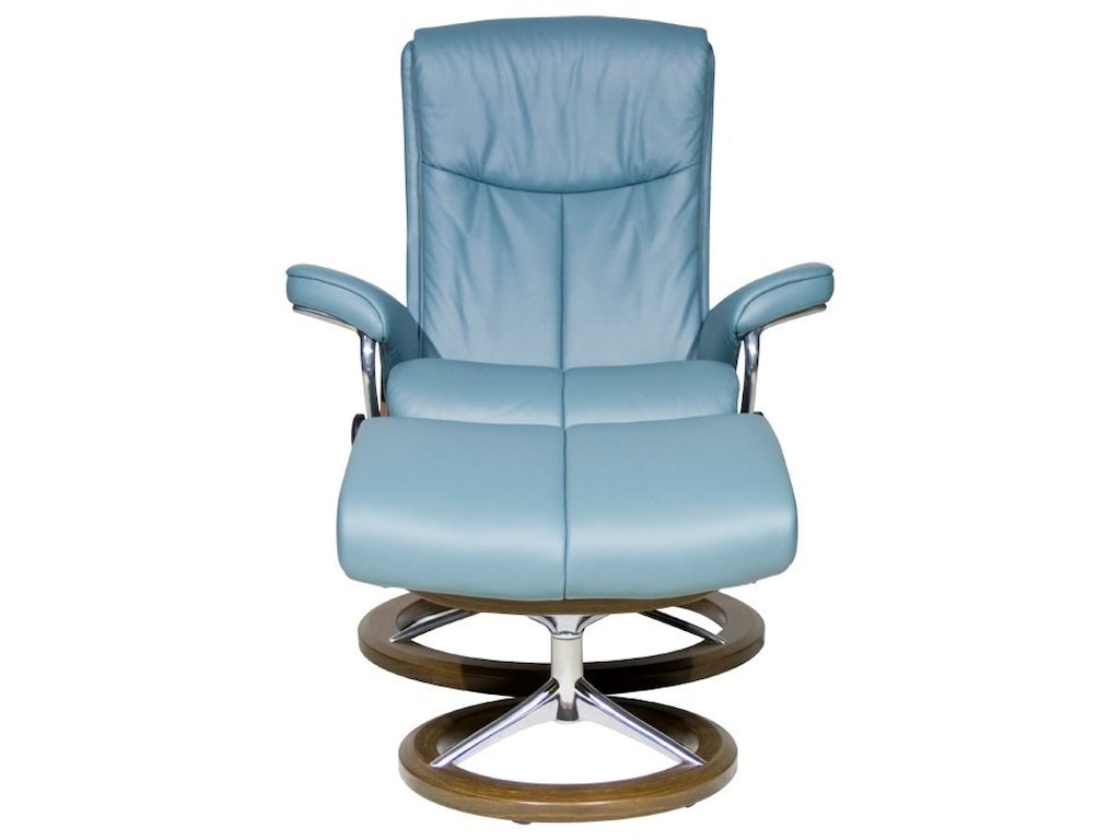 Stressless PeaceSmall Stressless Chair & Ottoman