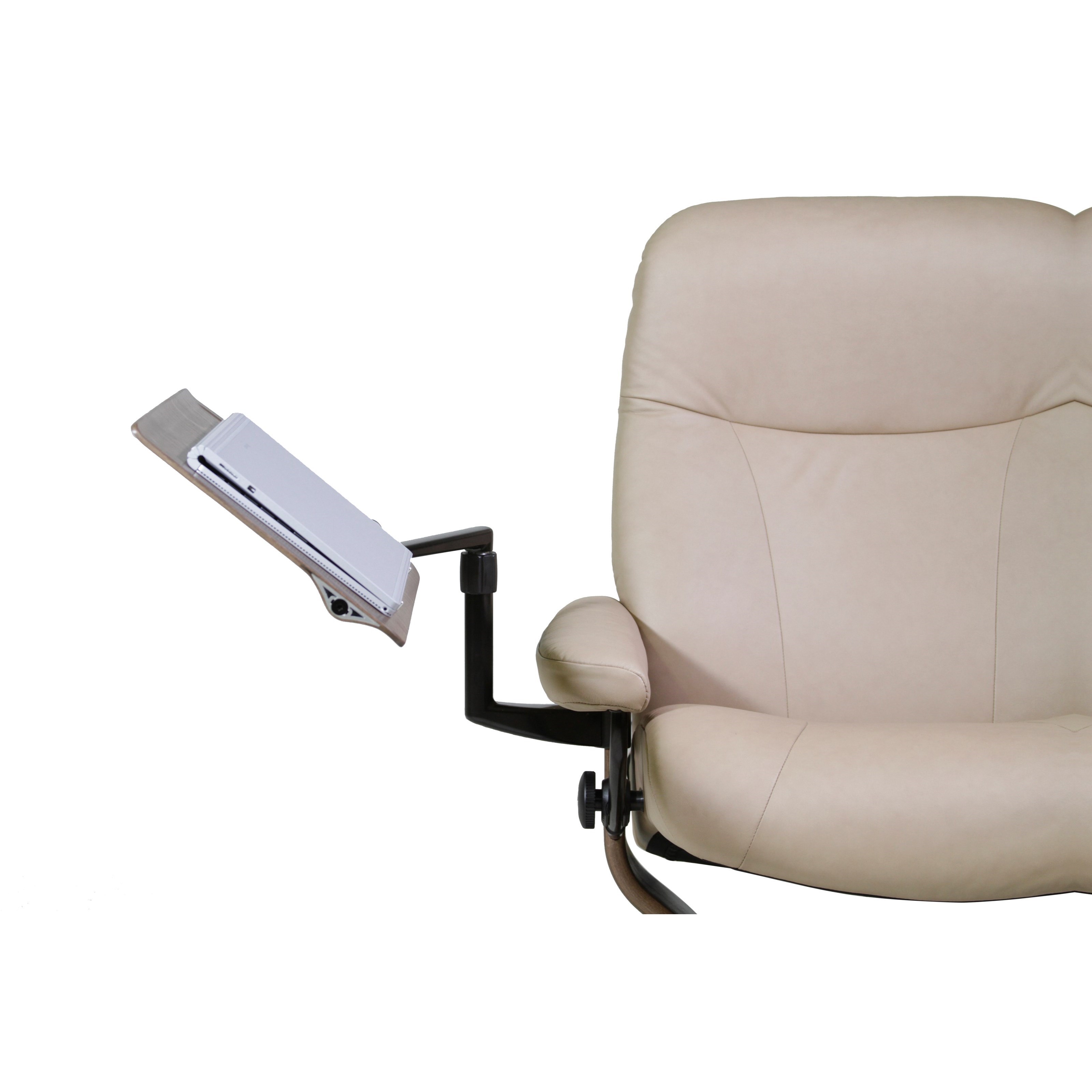 Stressless By Ekornes Tables 5232013 Computer Table With Swing Hudson S Furniture End Tables