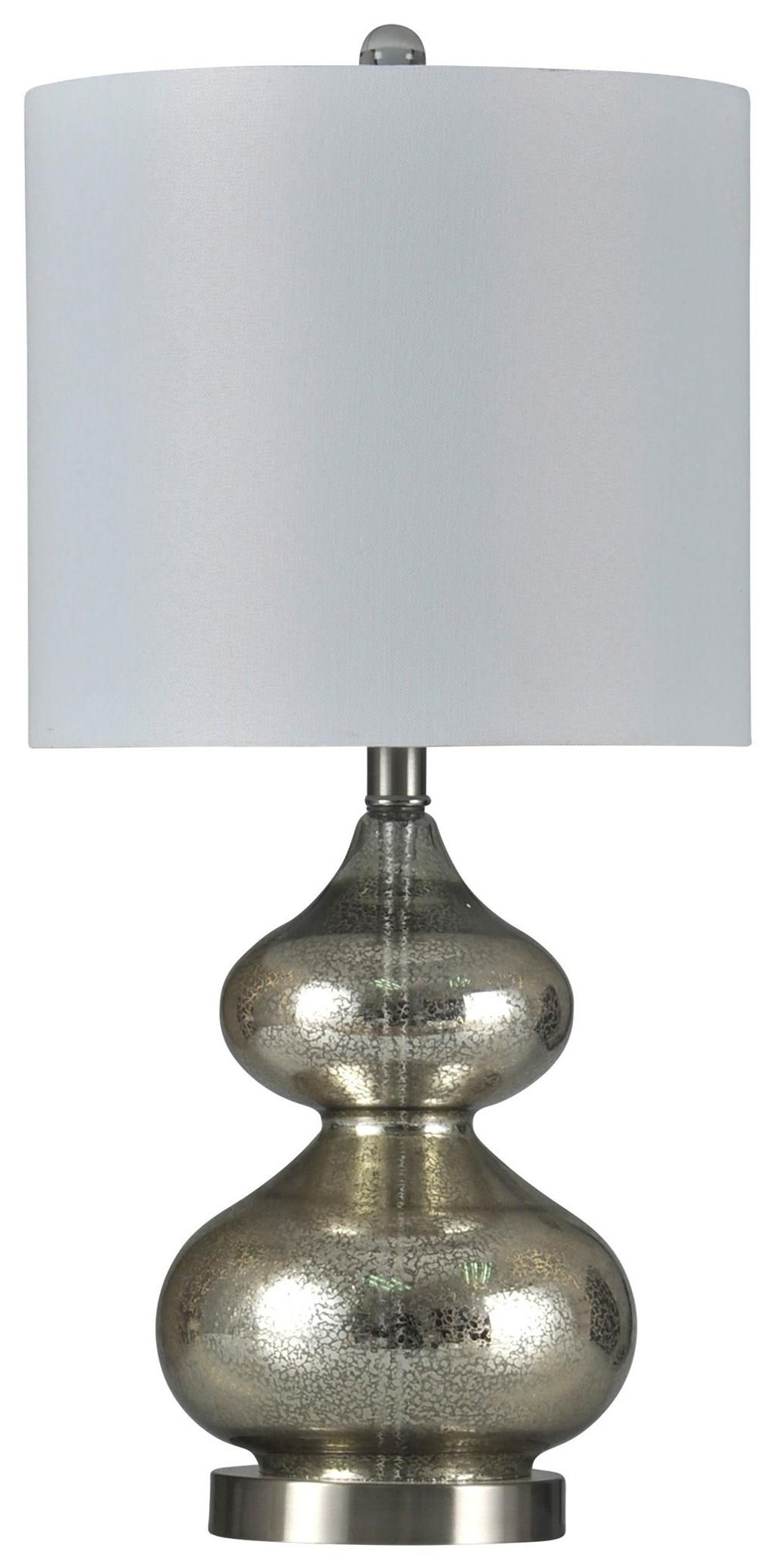 silver lamps