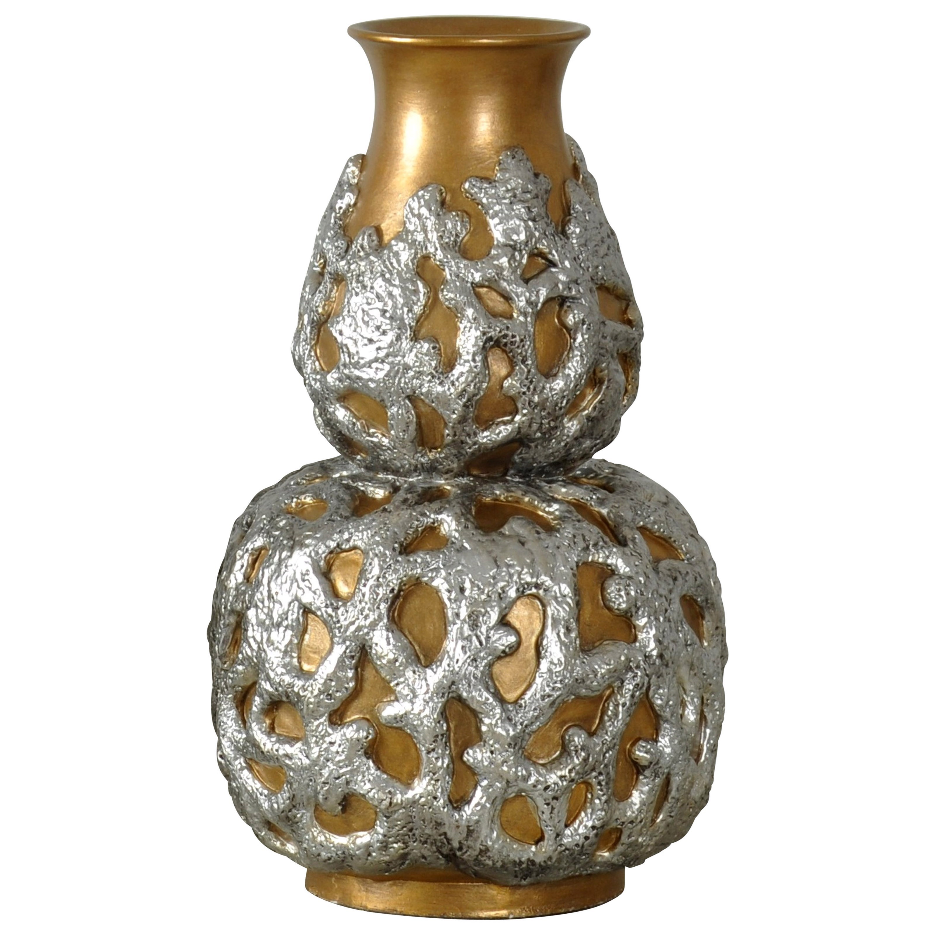 Small Reef-Patterned Resin Vase
