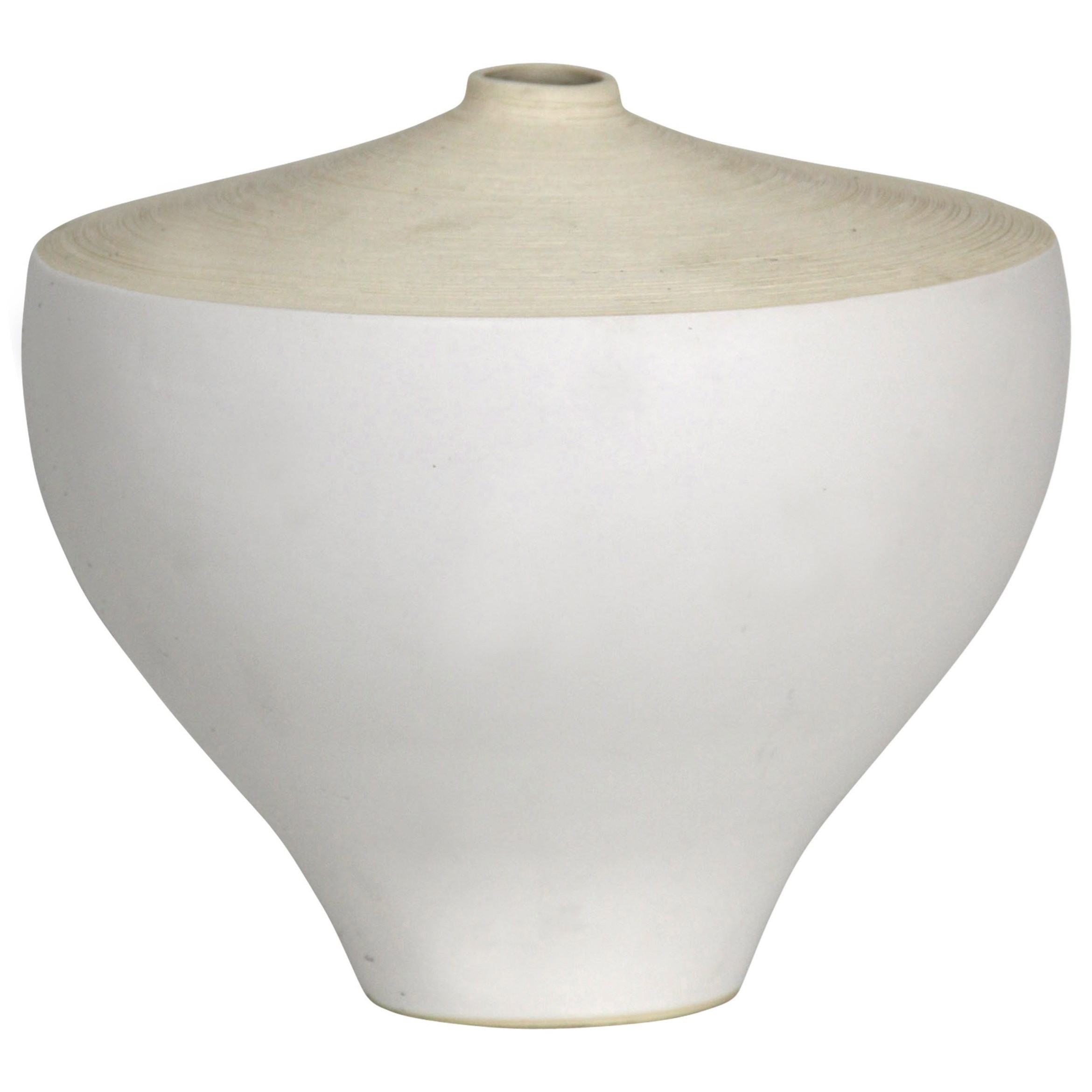 Small White Mali Vase
