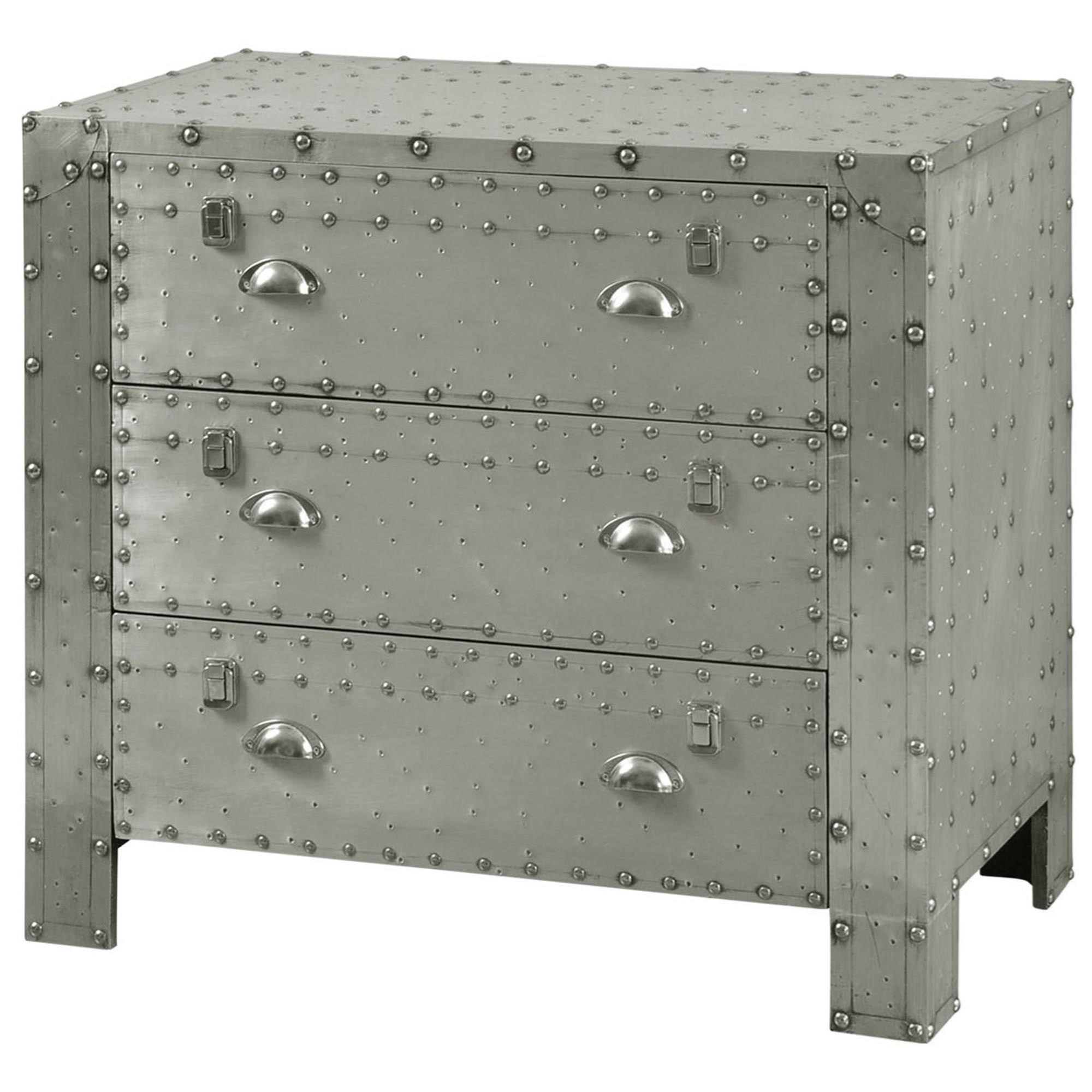 Industrial 3 Drawer Chest