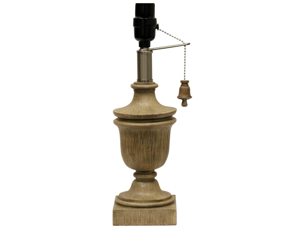 stylecraft lamps resin lamp body with weathered wood finish