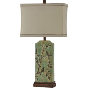 Lamps Ceramic Birds On Twigs Lamp Ruby Gordon Home Table Lamps