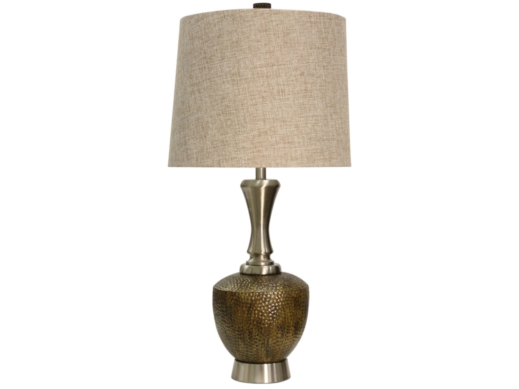 Stylecraft Lamps Brushed Steel Table Lamp Aladdin Home Stylecraft Lamps Brushed Steel Table Lamp