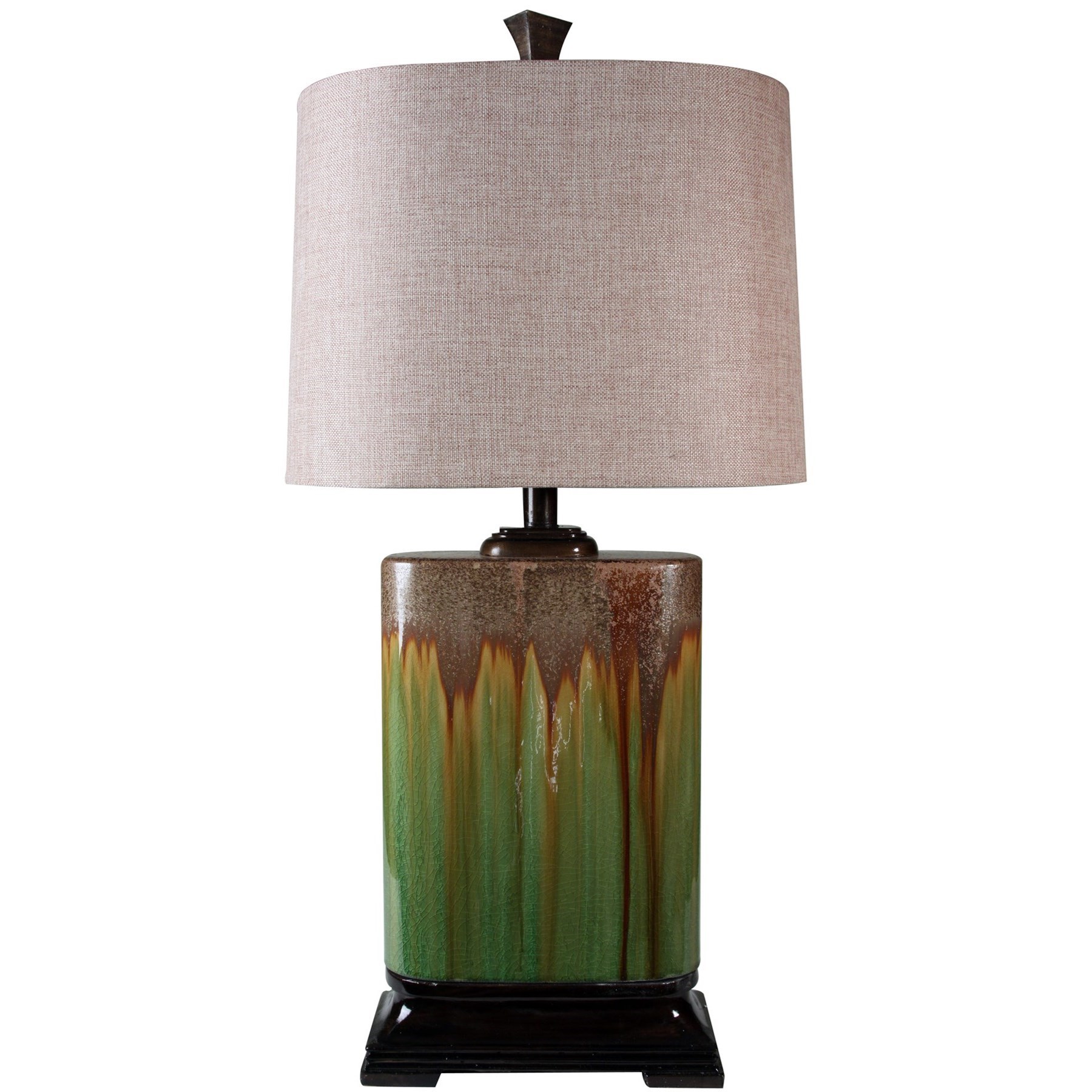 Green Ceramic Table Lamp Lamps By Stylecraft Wilcox