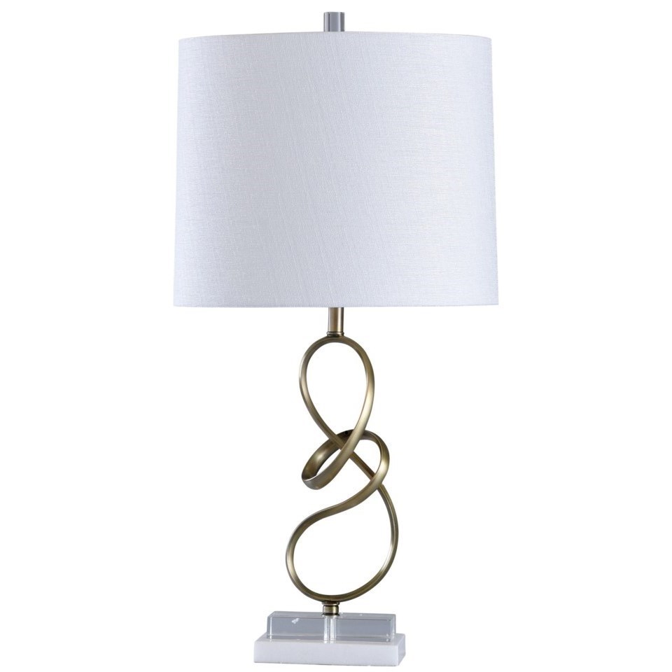stylecraft crystal table lamp