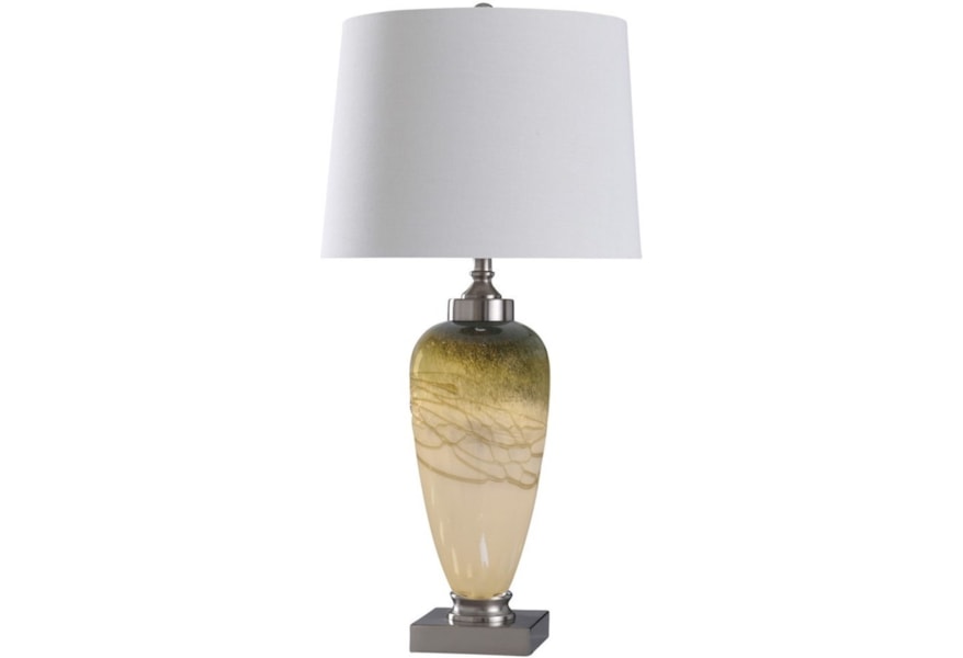 Stylecraft Lamps L318117 Elstree Lamp With Led Night Light In Base