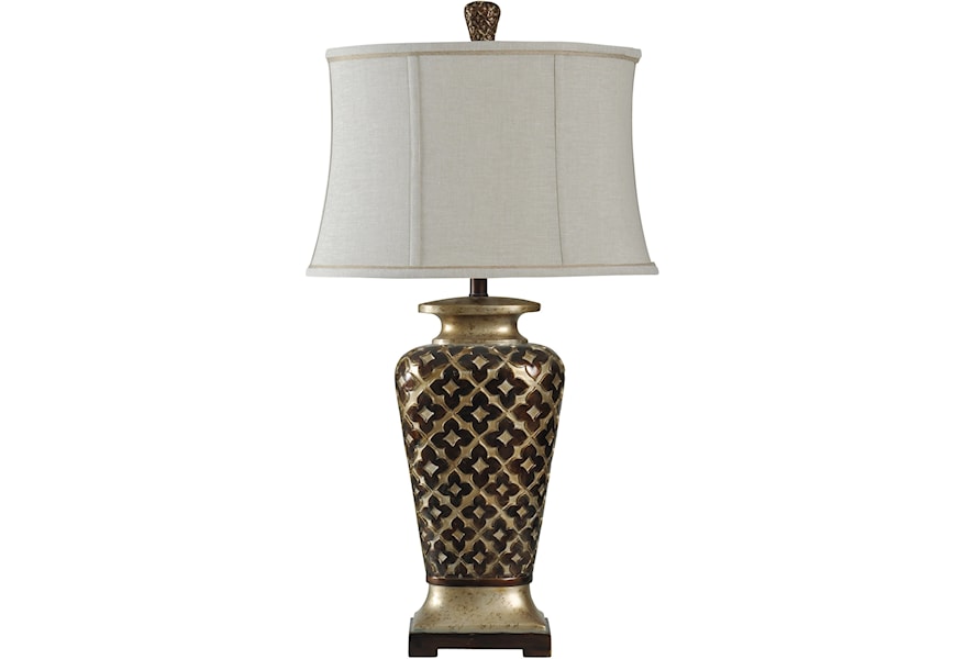 Stylecraft Lamps Traditional Raise Patterned Lamp Westrich