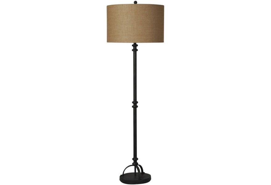 Stylecraft Lamps Industrial Bronze Floor Lamp Westrich Furniture Appliances Floor Lamps
