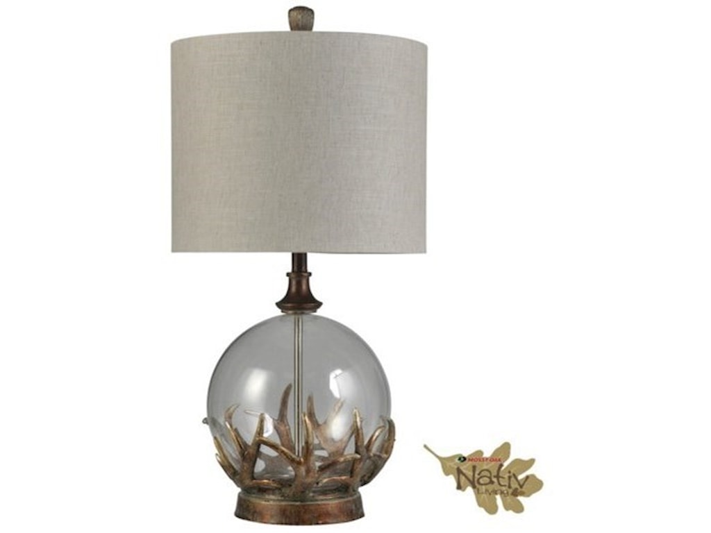 Stylecraft Lamps Mo315456 Mossy Oak Branded Table Lamp Esprit