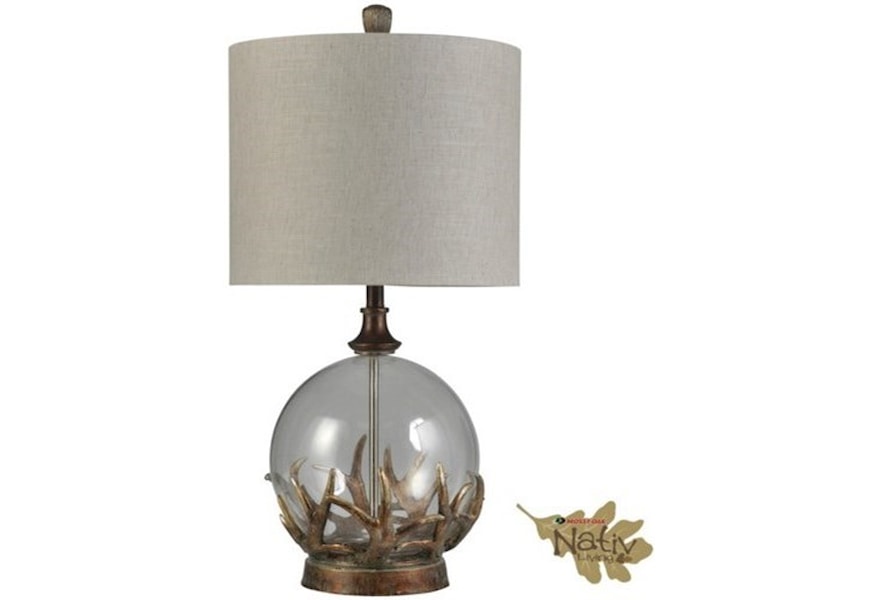 Stylecraft Lamps Mo315456 Mossy Oak Branded Table Lamp Esprit