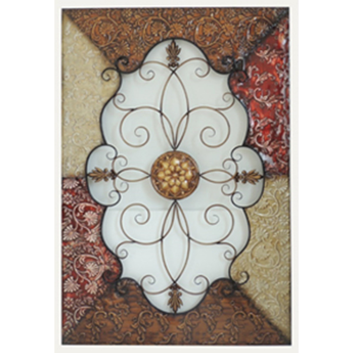 Stylecraft Wall Decor Multi Colored 40 X 60 Metal Wall Decor