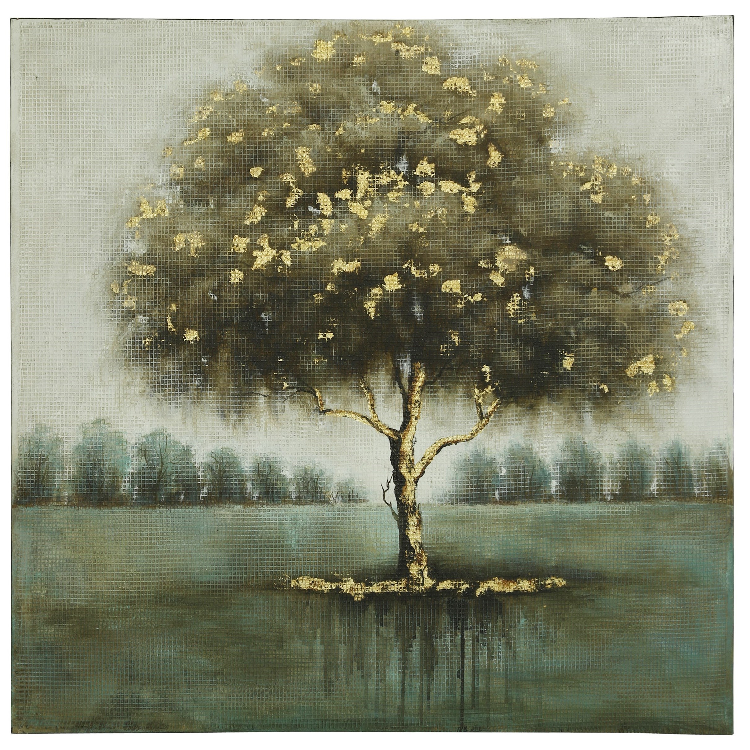 Stylecraft Wall Decor Hand Painted Canvas Of The Family Tree