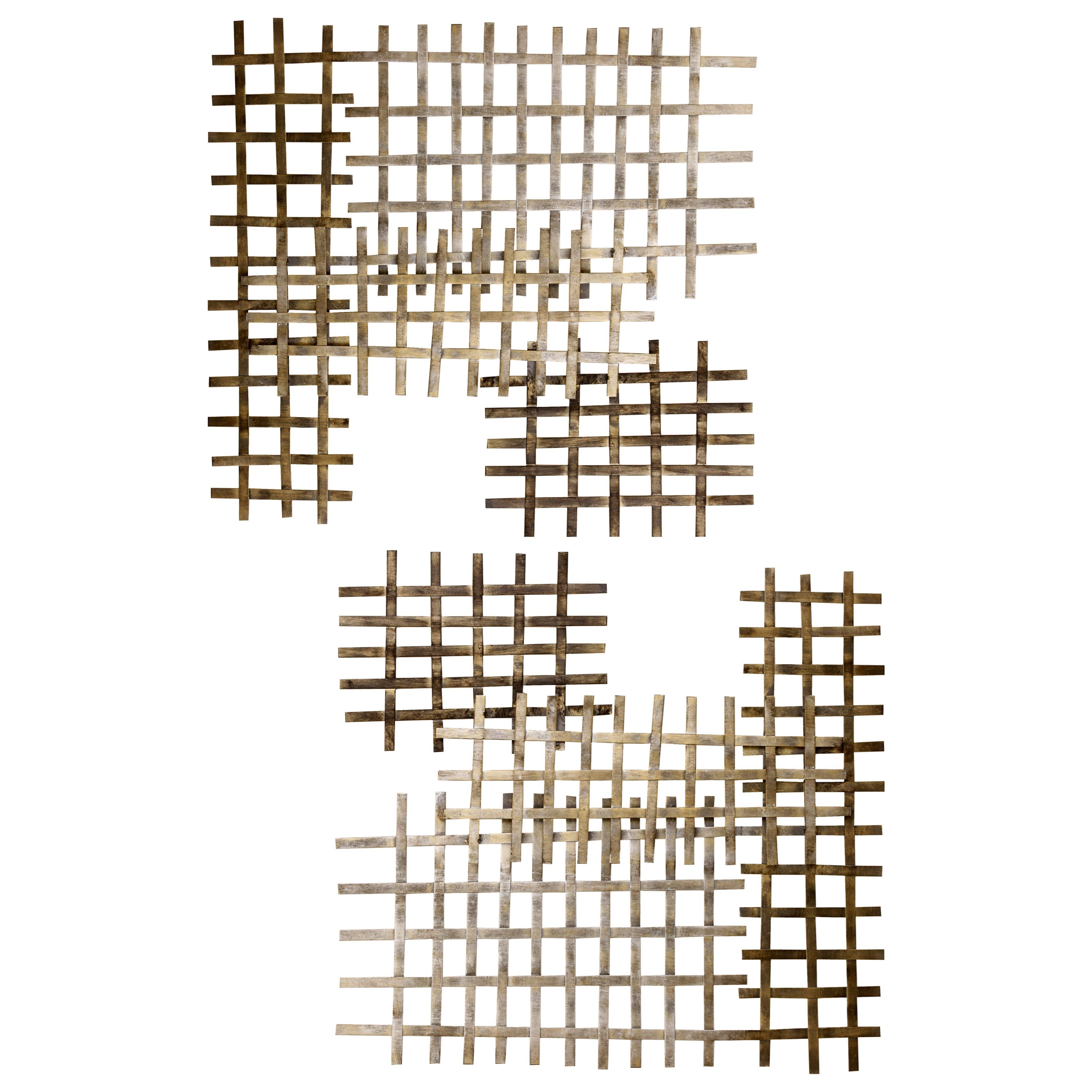 Stylecraft Wall Decor Set Of Two Heavy Metal Wall Art Wilcox