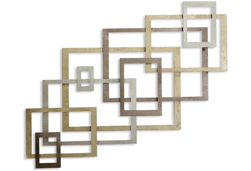 Stylecraft Wall Décor Modern Port 9 Metal Sculpture Wil Modern Port 9 Metal Wall Sculpture