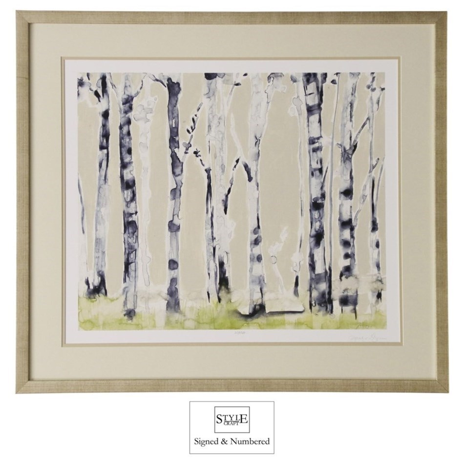 Wall Decor Hand Signed And Numbered Birch Tree Print Ruby Gordon