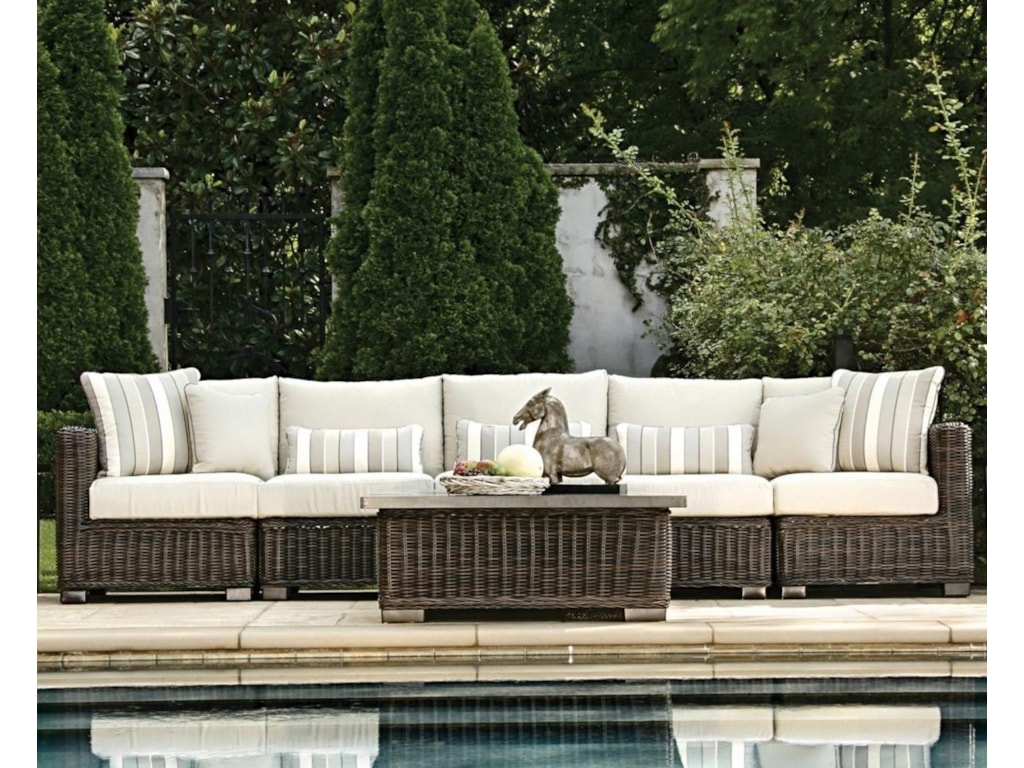 Summer Classics Rustic Outdoor Sectional Sofa Story Lee Summer Classics Rustic Outdoor Sectional Sofa Story Lee