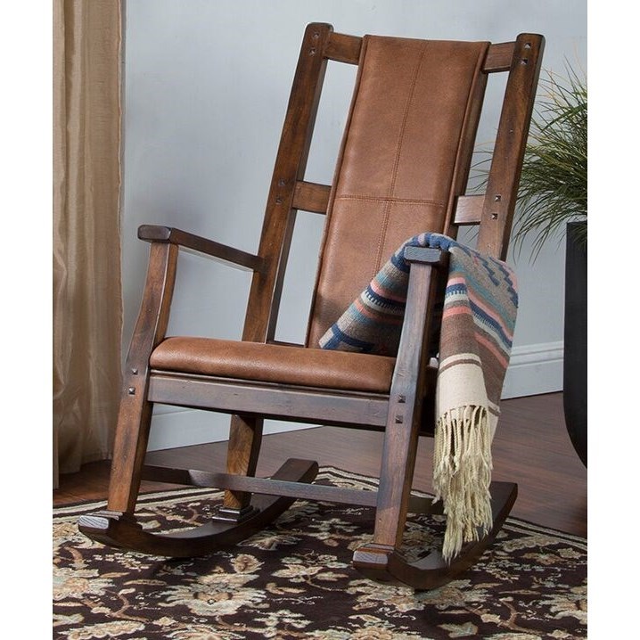 Sunny Designs 1935 1935dc Transitional Rocking Chair With
