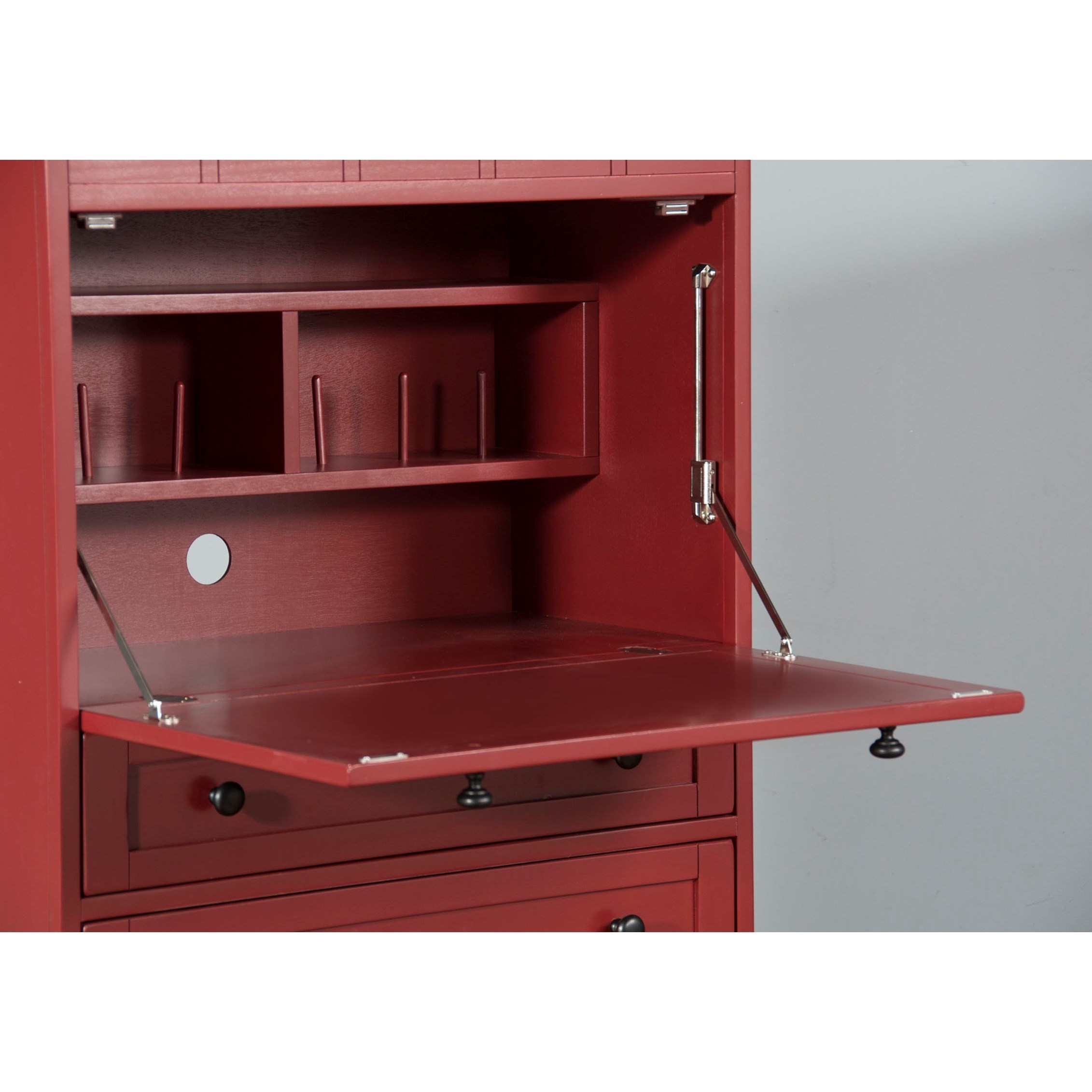 Sunny Designs 2848 Casual Laptop Armoire With File Drawer