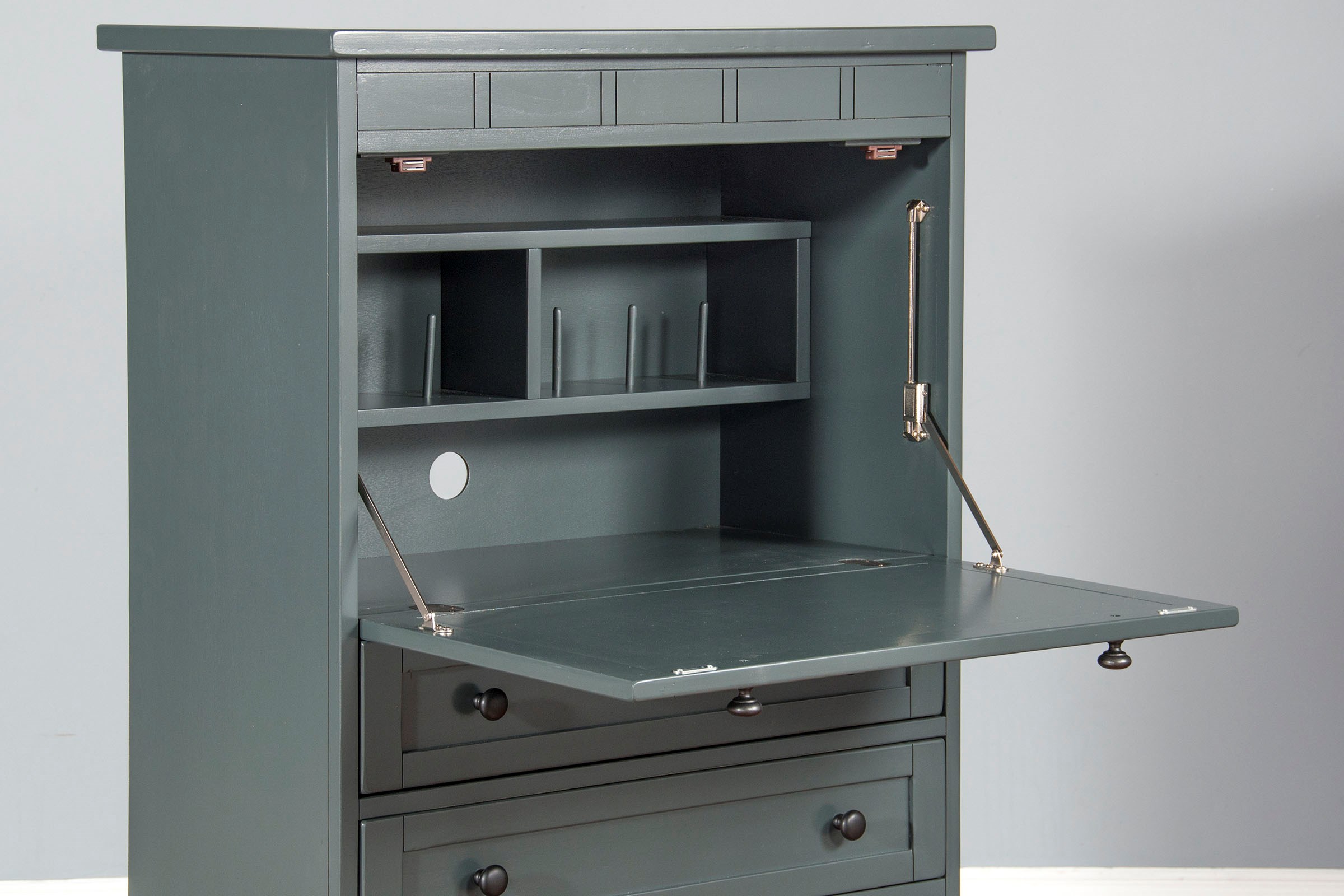 Sunny Designs 2848 Casual Laptop Armoire With File Drawer