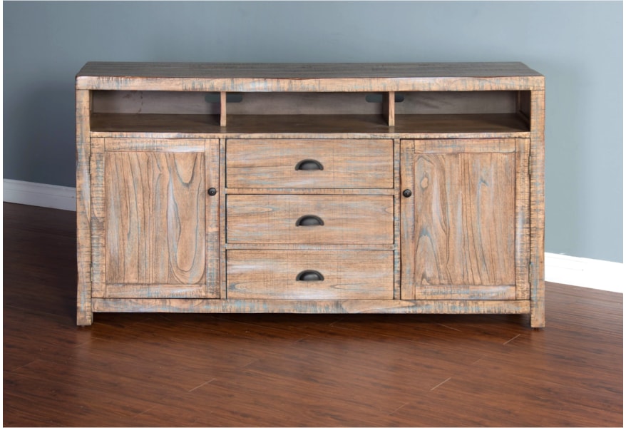 Vfm Signature 3563 Rustic 66 Tv Console Virginia Furniture