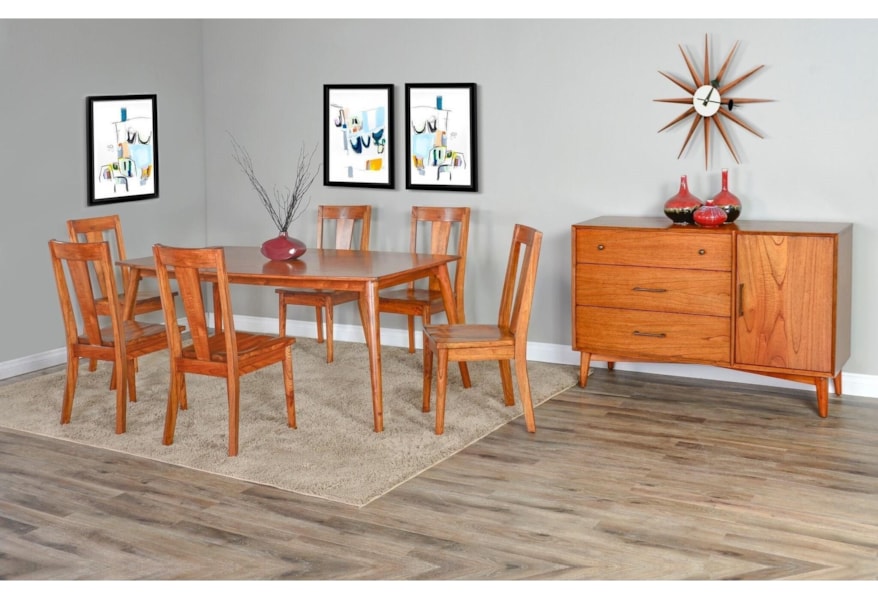 Sunny Designs American Modern Mid Century Modern Dining Server