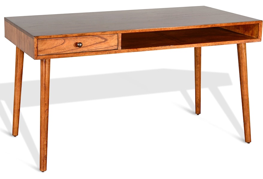 Vfm Signature Sdin American Modern Mid Century Modern Wood Desk