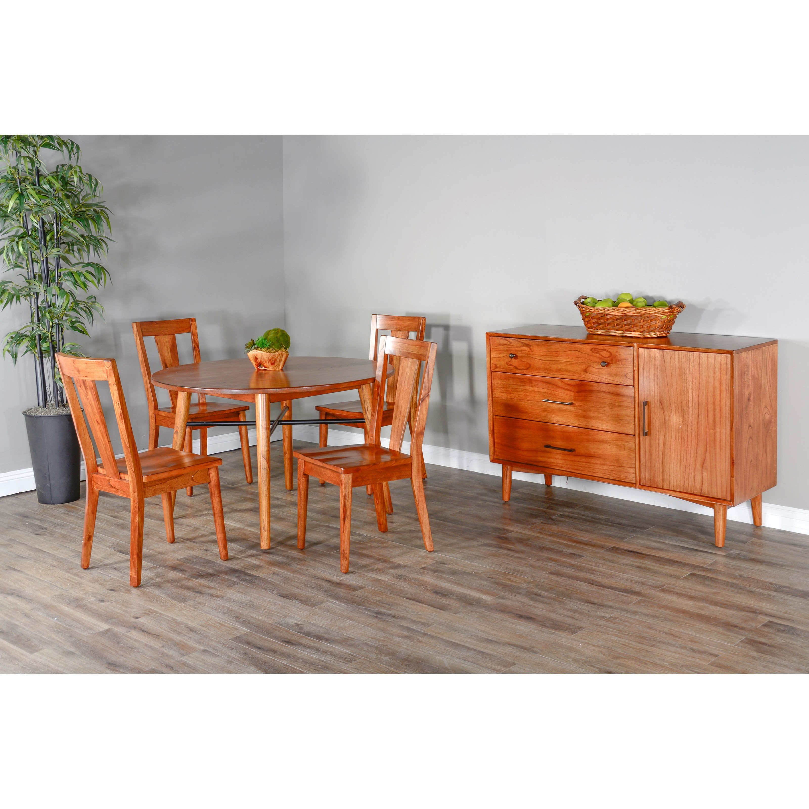Sunny Designs American Modern Mid Century Modern Dining Room Group Conlin S Furniture Casual Dining Room Groups