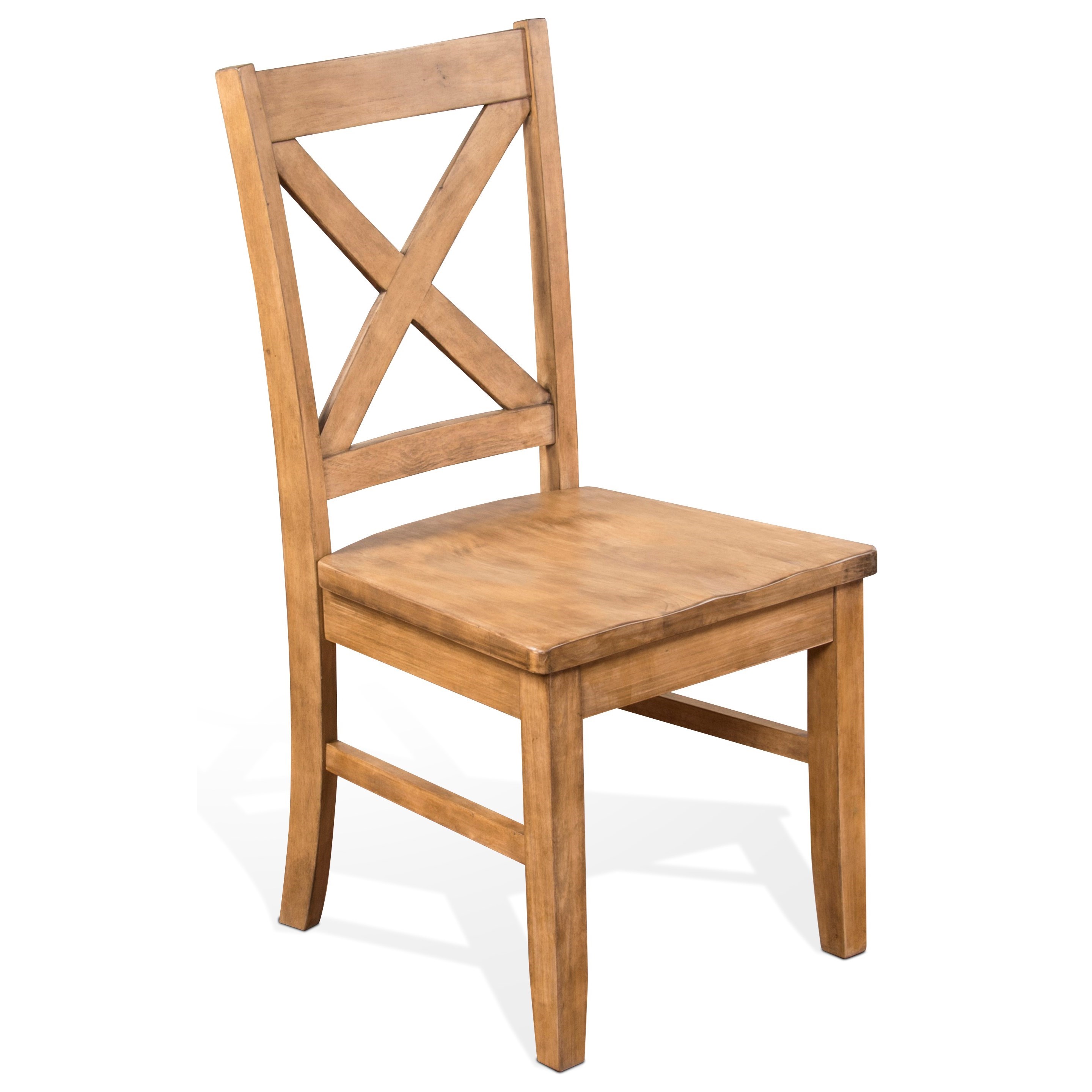 Solid Wood Crossback Chair